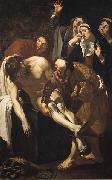 Dirck van Baburen Descent from the cross or lamentation oil painting picture wholesale